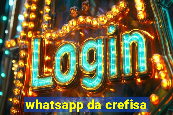 whatsapp da crefisa